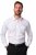 JP1880 804890 Camisa de vestir sin plancha manga larga Blanco TALL - TALL camisas - Camisas TALL para hombre alto