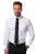 JP1880 804890 Camisa de vestir sin plancha manga larga Blanco TALL - TALL camisas - Camisas TALL para hombre alto