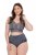Ulla Popken 809385 Braga moldeadora con encaje Antracita - Ropa moldeadora - 