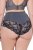Ulla Popken 809385 Braga moldeadora con encaje Antracita - Ropa moldeadora - 