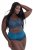 Ulla Popken 809385 Braga moldeadora con encaje Petróleo - Ropa moldeadora - 