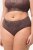 Ulla Popken 811602 Bragas con encaje Marrón - Bragas - 