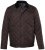 JP1880 811805 Chaqueta acolchada con cuello de pana Marrón negro - Chaquetas - Chaquetas Tallas Grandes 2XL-8XL