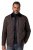 JP1880 811805 Chaqueta acolchada con cuello de pana Marrón negro - Chaquetas - Chaquetas Tallas Grandes 2XL-8XL