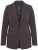 Ulla Popken 811944 Blazer clásico Marrón caoba - Blazers - Blazers en tallas grandes para mujer