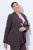 Ulla Popken 811944 Blazer clásico Marrón caoba - Blazers - Blazers en tallas grandes para mujer