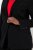 Ulla Popken 811944 Blazer clásico Negro - Blazers - Blazers en tallas grandes para mujer