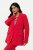 Ulla Popken 811944 Blazer clásico Rojo - Blazers - Blazers en tallas grandes para mujer
