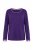 Ulla Popken 812441 Pijama de manga larga con encaje Azul real - Pijamas/ropa de estar en casa - 