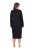 Ulla Popken 812447 Camisón con cuello camisero Negro - Camisones - 