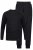 JP1880 Two-piece Pyjamas Long Sleeve and Long Trousers Black - Ropa interior - Ropa interior 2XL-8XL
