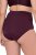 Ulla Popken 813137 Braga moldeadora de talle alto Burdeos - Ropa moldeadora - 