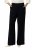 Ulla Popken 813306 Pantalón de traje ancho con cintura elástica Azul marino - Pantalones de tela - Pantalones anchos de tela para mujer