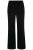 Ulla Popken 813306 Pantalón de traje ancho con cintura elástica Negro - Pantalones de tela - Pantalones anchos de tela para mujer