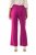 Ulla Popken 813306 Pantalón de traje ancho con cintura elástica Magenta - Pantalones de tela - Pantalones anchos de tela para mujer