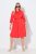 Ulla Popken 815217 Vestido camisero evasé con cinturón anudado Rosa - Vestidos midi - Vestidos midi de talla grande