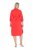 Ulla Popken 815217 Vestido camisero evasé con cinturón anudado Rosa - Vestidos midi - Vestidos midi de talla grande