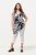 Ulla Popken 815580 Leggings de media 3/4 con protección de muslos 80 den Blanco - Medias & calcetines - 