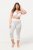 Ulla Popken 815580 Leggings de media 3/4 con protección de muslos 80 den Blanco - Medias & calcetines - 