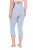 Ulla Popken 815580 Leggings de media 3/4 con protección de muslos 80 den Azul claro - Medias & calcetines - 