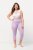 Ulla Popken 815580 Leggings de media 3/4 con protección de muslos 80 den Rosa palo - Medias & calcetines - 