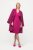 Ulla Popken 816744 Abrigo cruzado efecto lana Rosa - Abrigos - Abrigos de talla grande