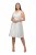 Ulla Popken 817135 Vestido de noche Blanco roto - Vestidos de noche - Vestidos de fiesta de gran talla