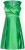 Ulla Popken 817135 Vestido de noche evasé con cuello de pico Verde - Vestidos de noche - Vestidos de fiesta de gran talla