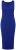 Ulla Popken 817591 Vestido de punto con cuello de pico Azul - Vestidos de punto - 