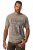 JP1880 Comfortable Fit Vintage Look T-Shirt Ash Gray - Camisetas - Camisetas - 2XL-14XL