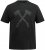 JP1880 Double Axe Design & Vintage Look T-Shirt Black - Camisetas - Camisetas - 2XL-14XL