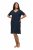 Ulla Popken 819289 Camisón de manga corta pack de 2 Azul marino - Camisones - 