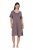 Ulla Popken 819289 Camisón de manga corta pack de 2 Marrón - Camisones - 