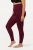 Ulla Popken 819652 Leggings de media con efecto térmico Burdeos - Medias & calcetines - 