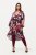 Ulla Popken 819652 Leggings de media con efecto térmico Burdeos - Medias & calcetines - 