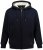 JP1880 820464 Chaqueta con capucha y forro teddy Azul marino - Sudaderas - Sudaderas 2XL-12XL