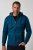 JP1880 820464 Chaqueta con capucha y forro teddy Azul tinta TALL - TALL sudaderas - Sudaderas TALL para hombre alto
