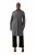 Ulla Popken 820516 Abrigo de lana Gris jaspeado - Abrigos - Abrigos de talla grande