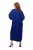 Ulla Popken 821110 Vestido de satén de manga corta con cuello de pico Azul marino - Vestidos de noche - Vestidos de fiesta de gran talla