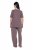 Ulla Popken 821244 Pijama de lunares Marrón - Pijamas/ropa de estar en casa - 