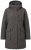 Ulla Popken 821737 Parka acolchada HYPRAR con capucha Gris oscuro jaspeado - Chaquetas - Chaquetas para mujer en tallas grandes