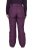 Ulla Popken 822018 Pantalón técnico impermeable forrado de forro polar Ciruela - Ropa impermeable - 