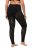 Ulla Popken 822286 Leggings de media con estampado animal Negro - Medias & calcetines - 