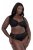 Ulla Popken 822864 Bragas de flores con encaje Negro - Bragas - 
