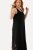 Ulla Popken 823276 Vestido sin mangas Negro - Vestidos maxi - Vestidos largos en tallas grandes