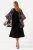 Ulla Popken 823276 Vestido sin mangas Negro - Vestidos maxi - Vestidos largos en tallas grandes