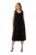 Ulla Popken 823276 Vestido sin mangas Negro - Vestidos maxi - Vestidos largos en tallas grandes