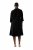 Ulla Popken 823290 Vestido midi con cuello de pico Negro - Vestidos midi - Vestidos midi de talla grande