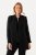 Ulla Popken 823318 Blazer con cuello alto Negro - Blazers - Blazers en tallas grandes para mujer