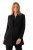 Ulla Popken 823318 Blazer con cuello alto Negro - Blazers - Blazers en tallas grandes para mujer